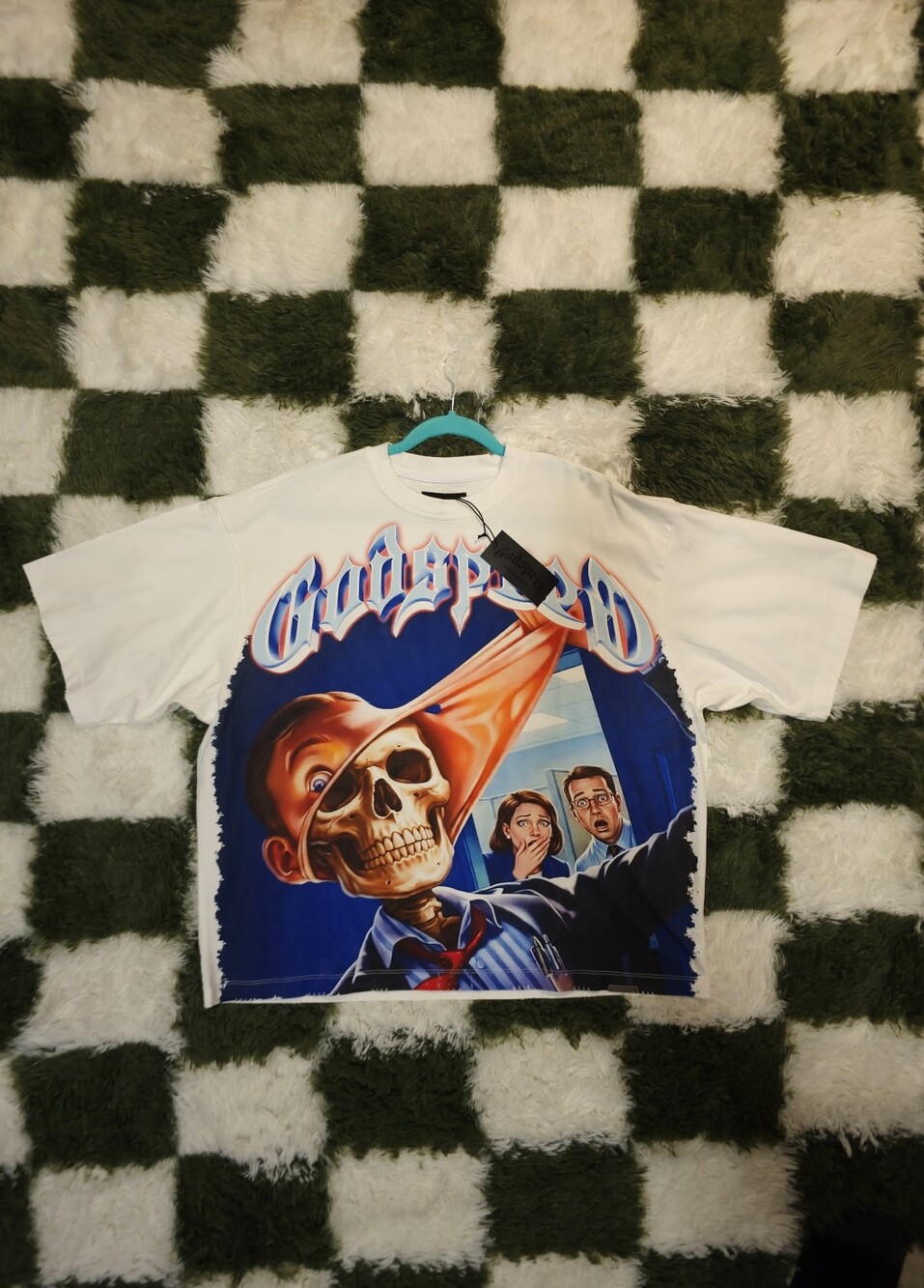 Godspeed "MASK OFF" T Shirt - SIZE L